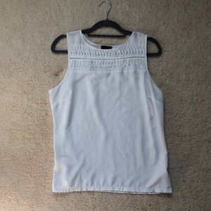 The Limited brand white tank blouse